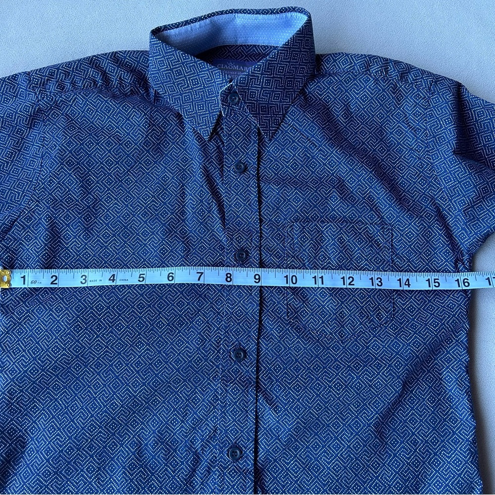 Ciao Marco ~ Button Down Long Sleeve ~ Boys Size 10 - Picture 8 of 11